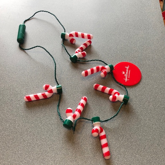 Holiday Christmas Led Candy Canes Light Up Necklace Poshmark